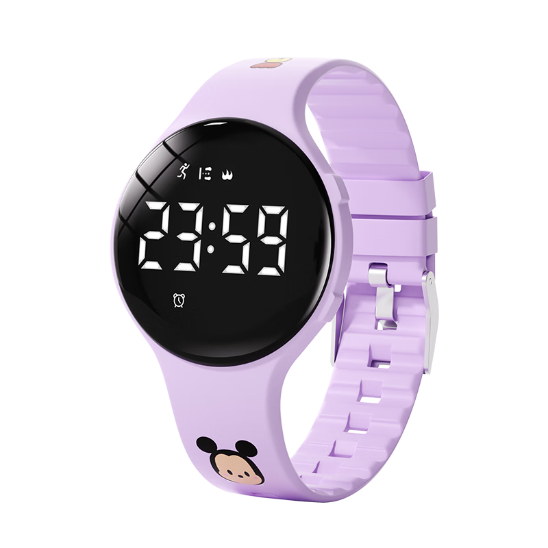 Disney Tsum Tsum Student Watch Kids Waterproof Sports Outdoor Silent Vibration Alarm Electronic Multifunctional Boys Middle School