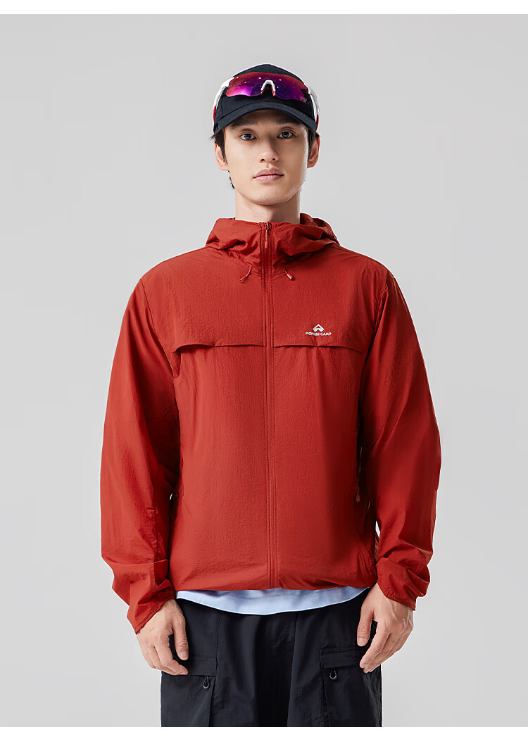 Pioneer Camp Suzaku Men's Summer Outdoor Lightweight Sun Protection Jacket Loose Hooded Coat UV Protection UPF50+ 13