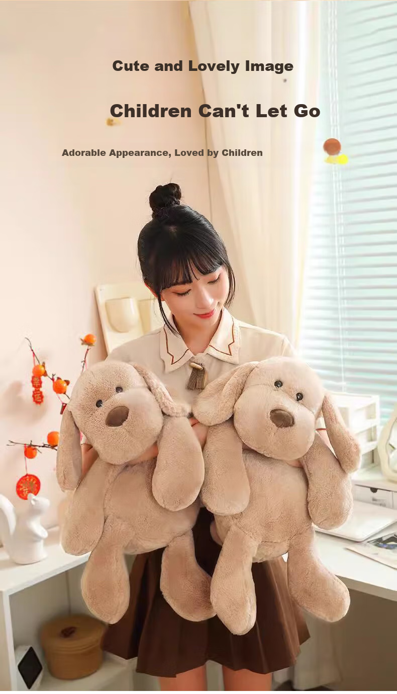 Beishangxing Plush Toy Hugging Dog Doll Stuffed Animal Puppy Sleeping Pillow Doll Gift for Boys And Girls, Birthday Present for Girls 2
