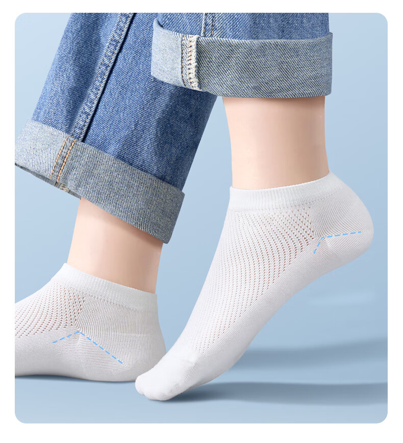 LEEME.ME Limi Socks for Men, Spring Disposable Socks, Travel Daily Mid-Calf Socks, Comfortable Business Trip Socks 7
