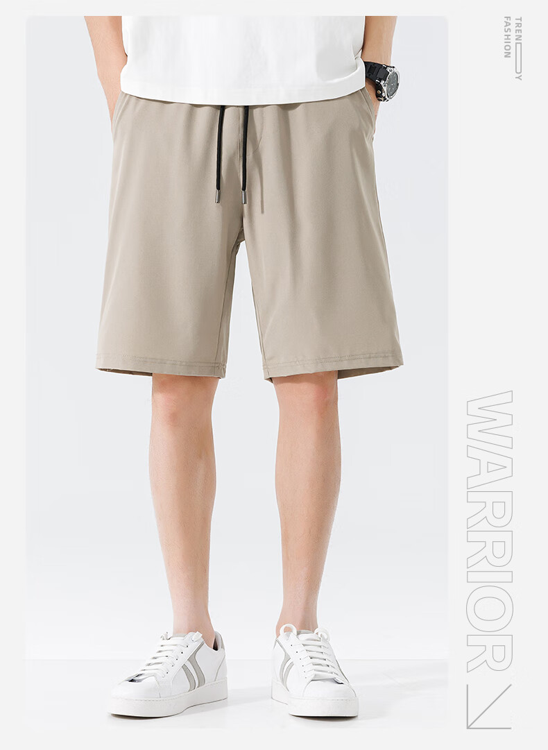 Warrior Quick-Dry Shorts for Men, Summer 2026 Style, Youth Basketball Sports Ice Silk Thin Running Shorts for Boys, YD 6