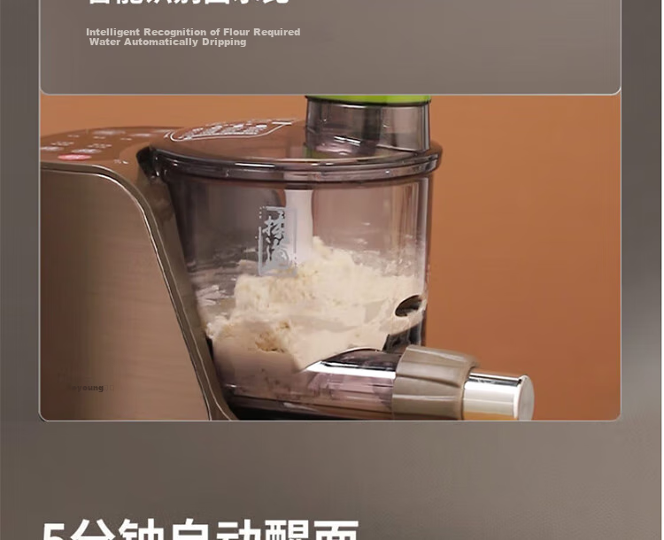 Joyoung Home Noodle Maker, Fully Automatic Multi-Functional Pasta Machine, Multiple Die Heads And Dough Kneading Machine, Electric Dumpling Wrapper Maker YN-L12 19