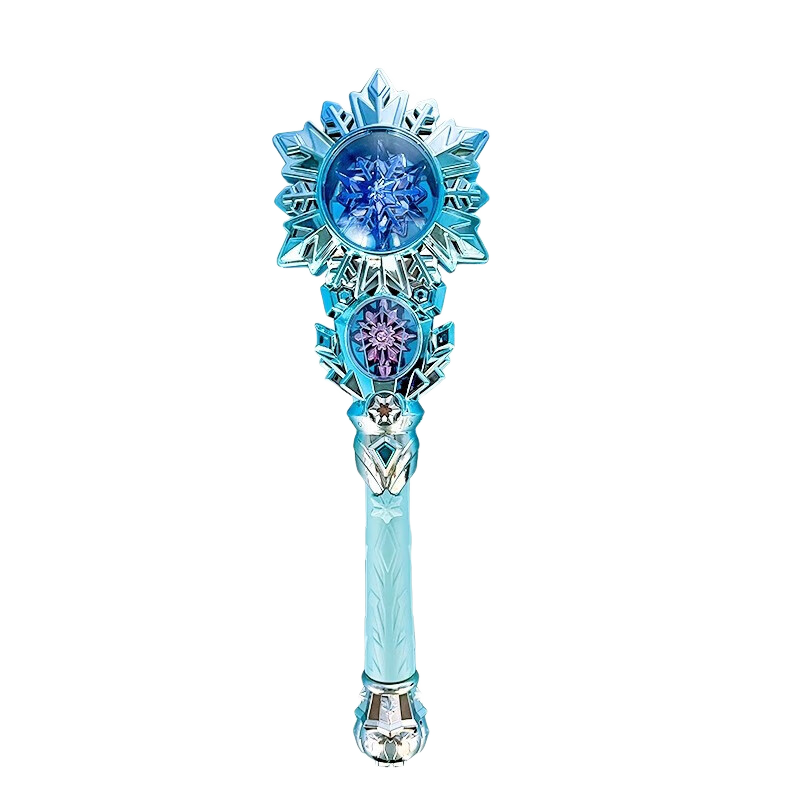 Disney Elsa Princess Magic Wand Toy, Night-Luminous Music Rotating Frozen Girl's Birthday Gift