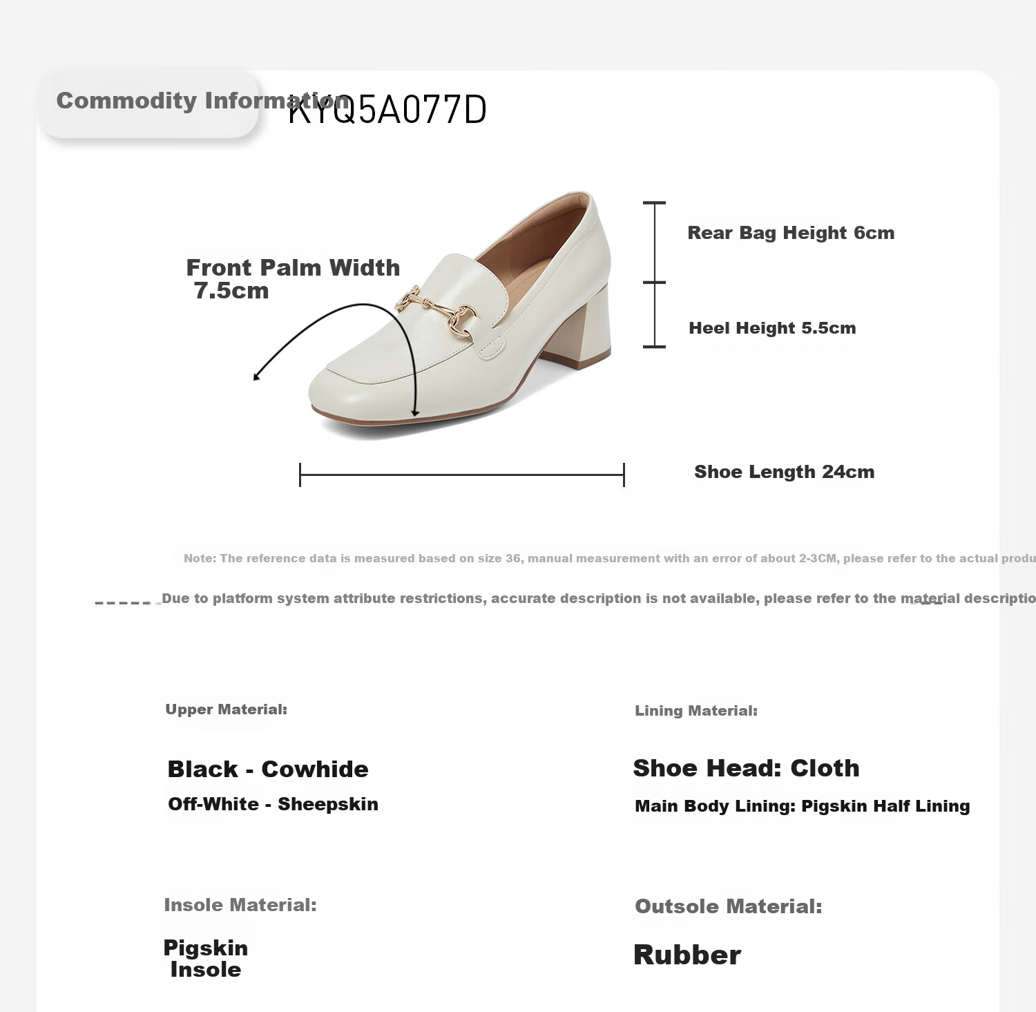 COMELY Genuine Leather Loafers for Women, Spring And Summer New Style Thick-Soled Chunky Heel Petite Commuter British Style Small Leather Shoes, Black, Size 40 6
