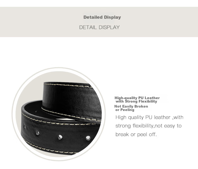 COW Men's Leather Belt with Pin Buckle, Summer Jeans Belt, Casual Birthday Gift for Husband Or Father's Day Present 7