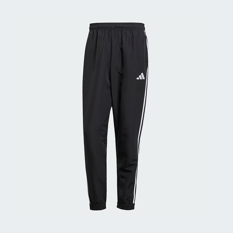 Adidas Fashion Trend Men's Sports Comfortable Breathable Long Pants JC5445 Black/White L 5
