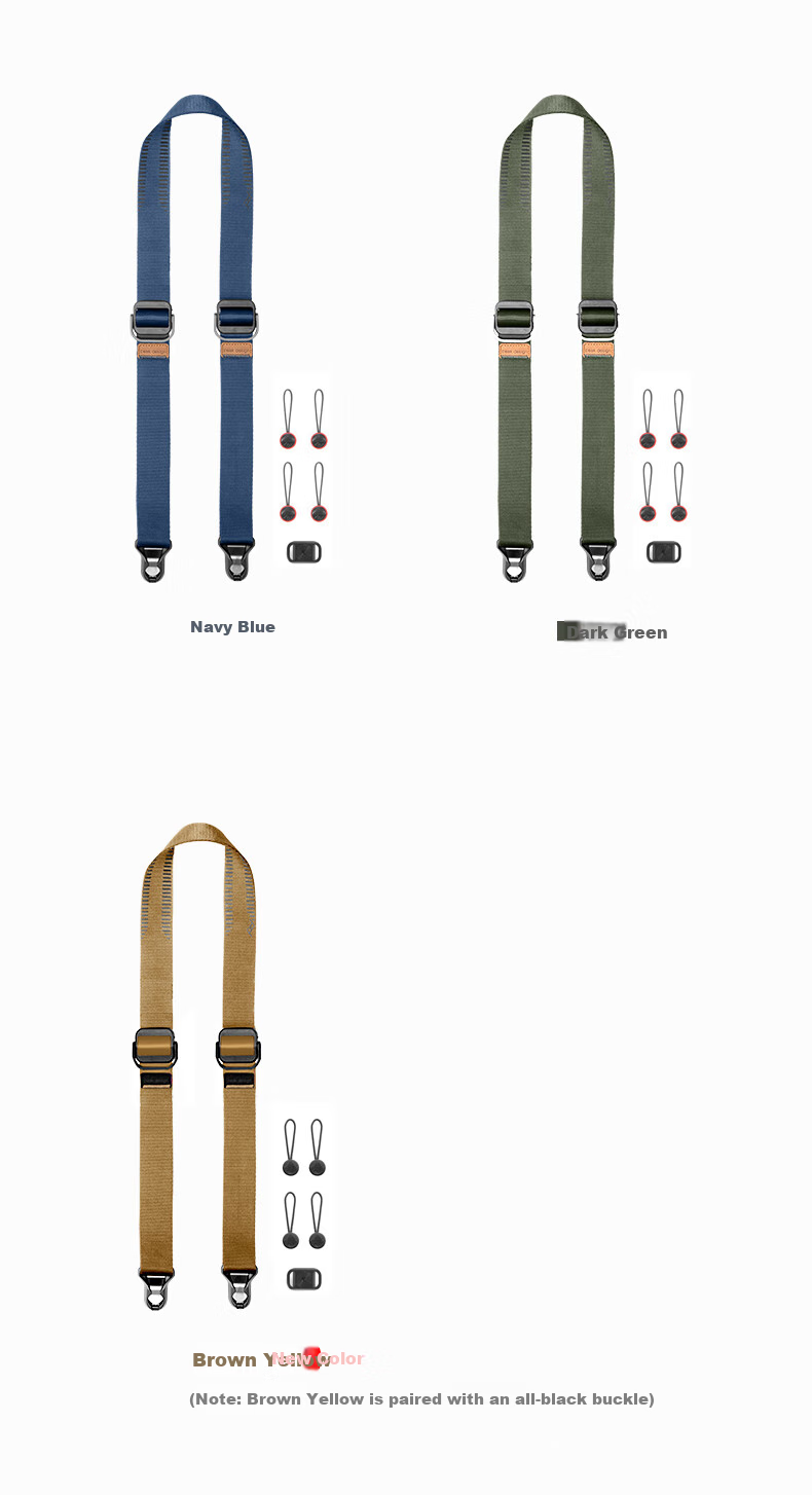 Dianfengsheji Peak Design Camera Shoulder Strap Slide Lite, Multifunctional Slim PD Quick-Release Pressure-Relief Strap, DSLR Mirrorless Digital Camera Lanyard, Crossbody Strap 10