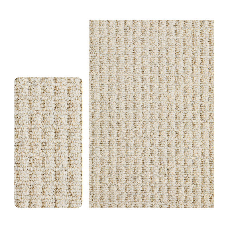Dajiang Bedroom Bedside Rug, Wool Luxury High-End Feel, End-Of Rug, Long Bed Front Carpet, 60x160cm