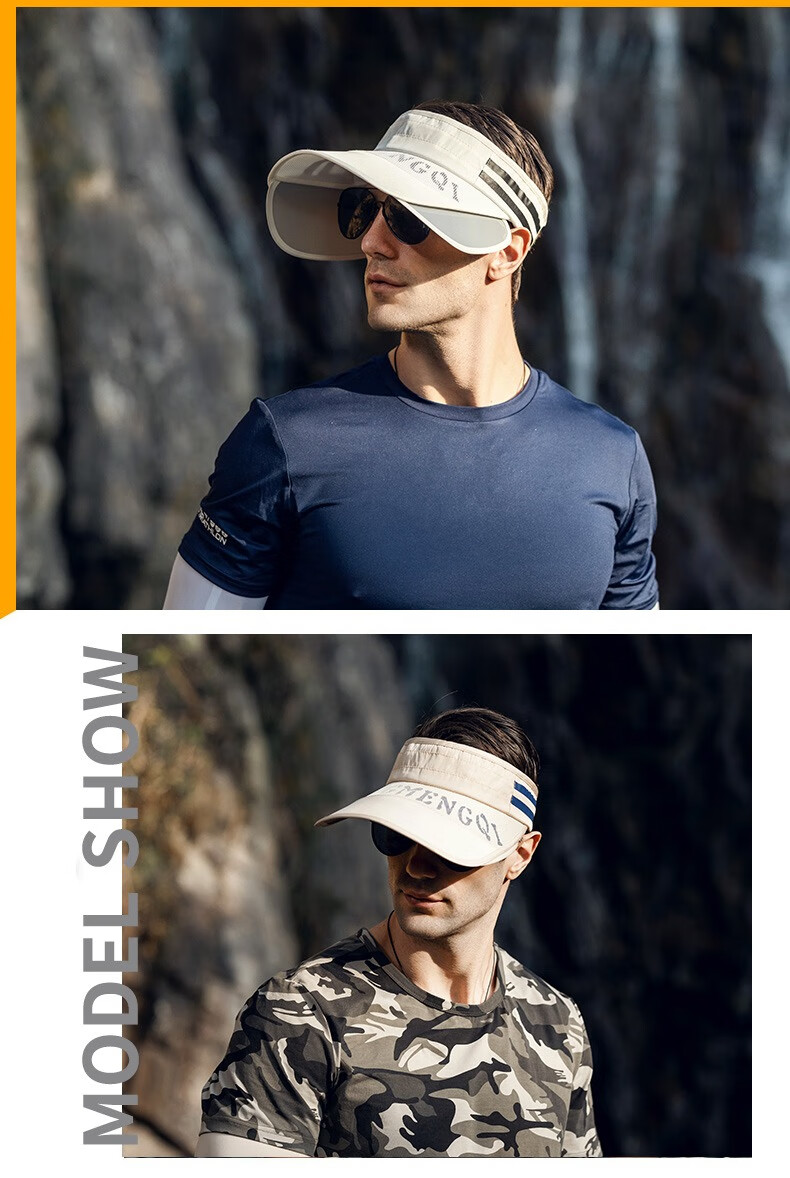 Jiancai Sun Hat for Women, Summer Visor Sun Hat, Outdoor UV Protection Beach Cool Cap, Wide Brim Sun Protection Hat for Me 13