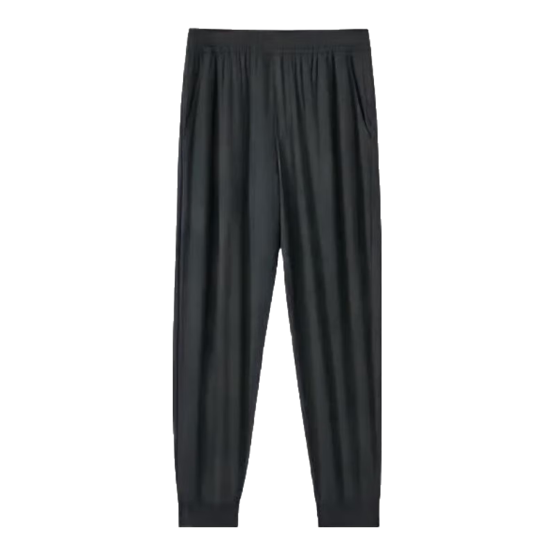 JD Jingzao Men's Quick-Dry Sports Casual Pants Autumn Running Fitness Breathable Sweatpants Black 3XL