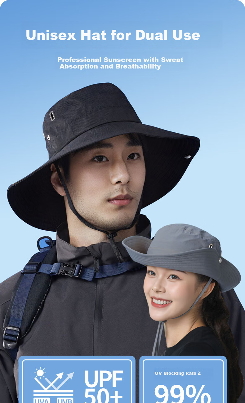 CARTELO Sun Protection Hat for Men And Women, Summer Outdoor UV-Resistant Sun Hat for Cycling, Hiking, Fishing And Beach Wear 1