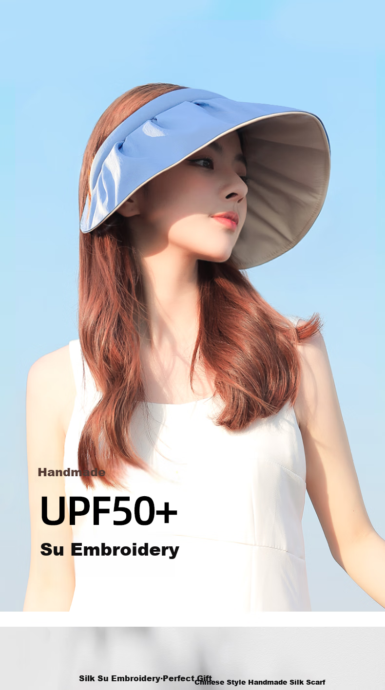 RED DRAGONFLY Sun Hat for Women, Summer UV Protection Shell Hat, Cycling Sunscreen Cap, Beach Visor Hat for Wome 1