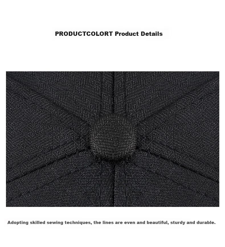 Jiancai Father's Day Gift Baseball Cap for Men And Women, Large Size Casual Versatile Fishing Sun Protection Breathable Extended Brim Cap 9