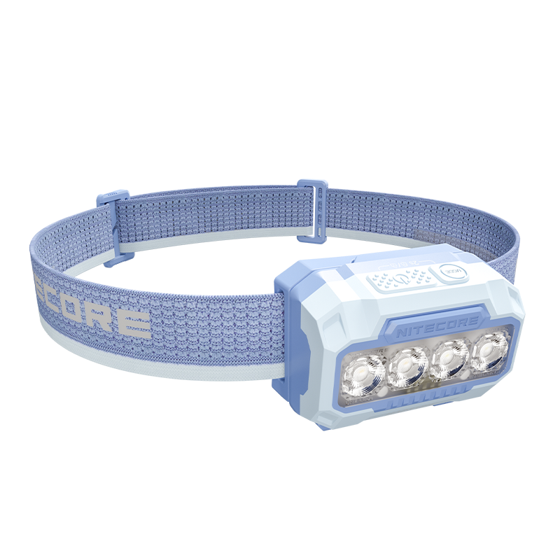 NITECORE HA23 UHE Mist Blue Multi-Color Temperature Headlamp Outdoor Lightweight Portable Trail Running Light