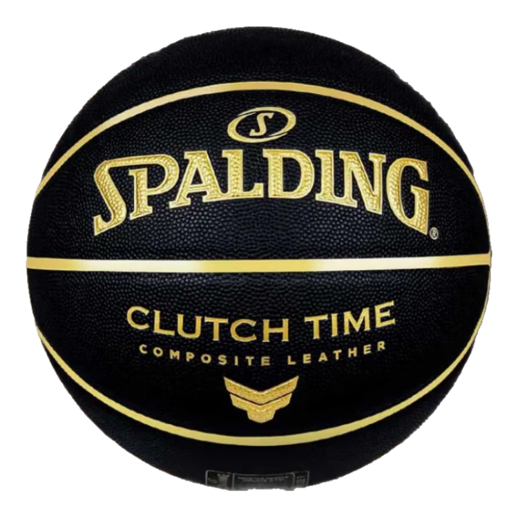 SPALDING Basketball, Indoor And Outdoor Use, Dust-Resistant PU Material, Moisture-Absorbing, Wear-Resistant, Non-Slip Surface, Size 7 Standard Basketball, 77-995Y
