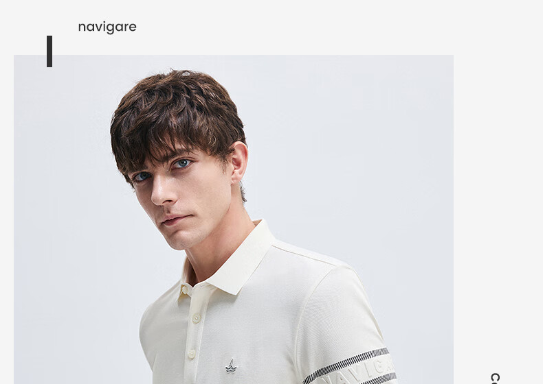 Navigare Men's Mosquito-Repellent, Skin-Friendly, Casual, Stretchy Short-Sleeve POLO Shirt 1325525524 L 31