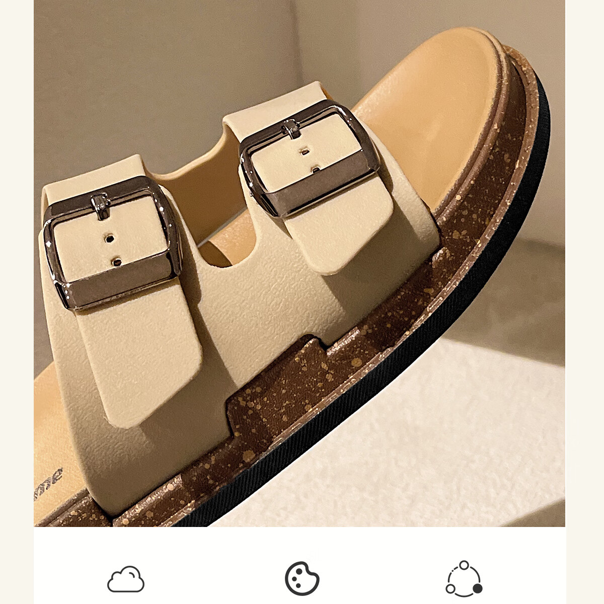 TZLDN Women's Sandals, 2025 New Style, Summer Outdoor Beach Wear, Non-Slip Slippers for Ladies, High-End Elegant Classy Sandals 8