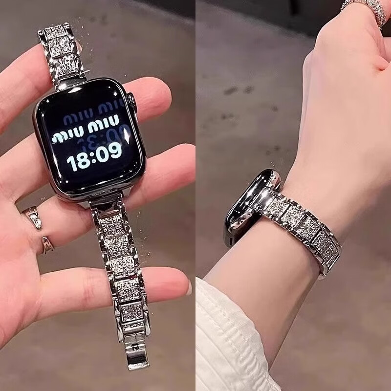 Ремешок CHENSONG для Huawei Watch Fit3/4/4 Pro, металлический, серебристый