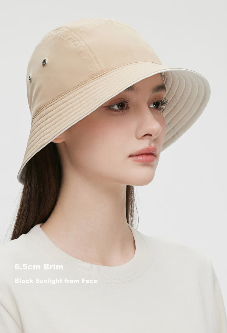 JIUMU Sun Protection Hat for Women, Sun Visor Hat, Sun Hat, Fisherman Hat, Cooling Hat, Summer Outdoor Face-Covering UV Protection Hat for Wome 3