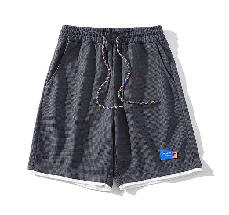 GENIOLAMODE Men's Shorts, Lightweight And Loose-Fitting for Summer, Casual Versatile Ice Silk Five-Point Shorts 3