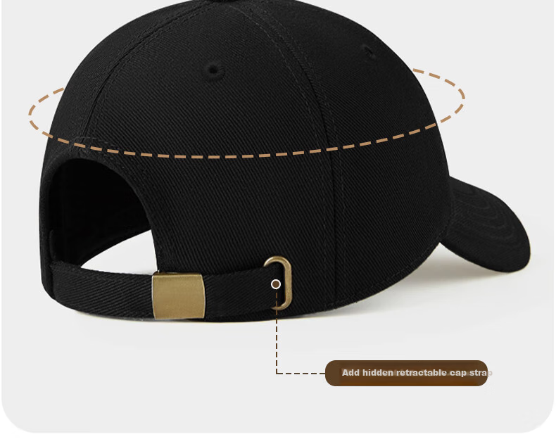 TUCANO Baseball Cap for Men And Women with Large Brim, Sun Protection Hat for Outdoor Sports And Fishing, Face-Slimming Sun Hat 15