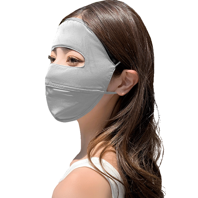 FitonTon Sun Protection Face Mask for Women, Ice Silk Face Shield, Summer UV Protection Mask, Cycling Sunshade, Anti-UV And Heat Protectio