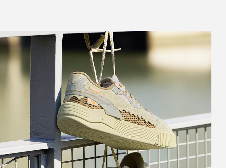 361° Women's Canvas Shoes, Spring And Summer Casual Breathable Flat Shoes, Low-Top Versatile Sneakers, 682526604-3 10