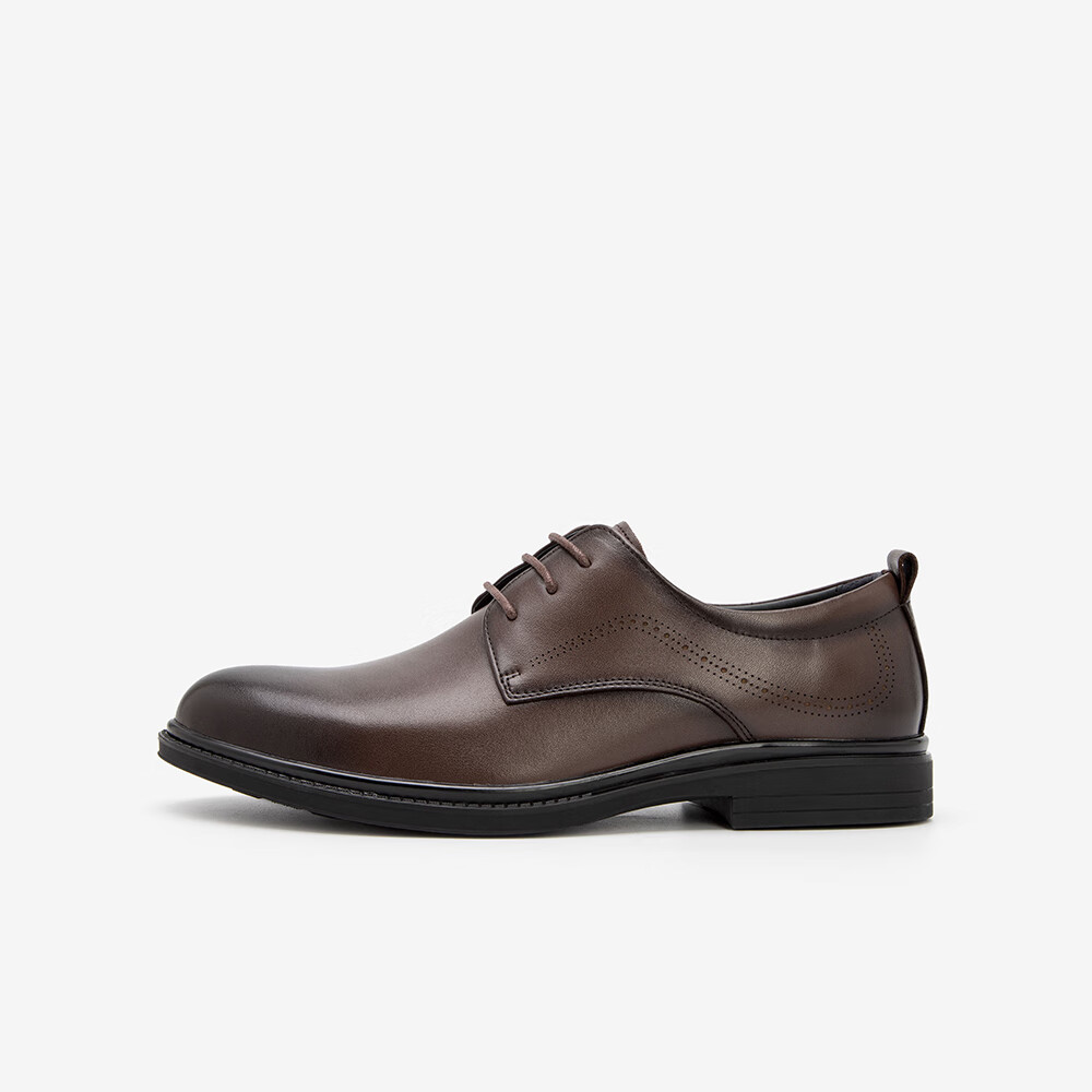 Bata Formal Shoes for Men, Spring And Autumn Breathable Cowhide Sheepskin Brogue Business Commute Wedding Shoes