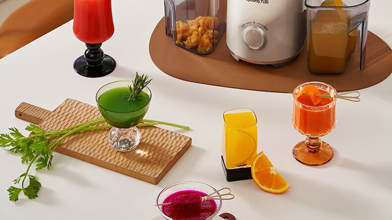 Joyoung ZMD Peace of Mind Series, Juicer, Large Diameter Multifunctional Juicer, No-Pulp Separation, Fully Automatic Juice And Vegetable Extractor LZ5 22