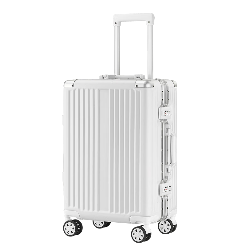 CARTELO Luggage, 26-Inch Carry-On Suitcase, No Check-In Required, Travel Case, Business Aluminum Frame Box, Hard Shell, Password Lock