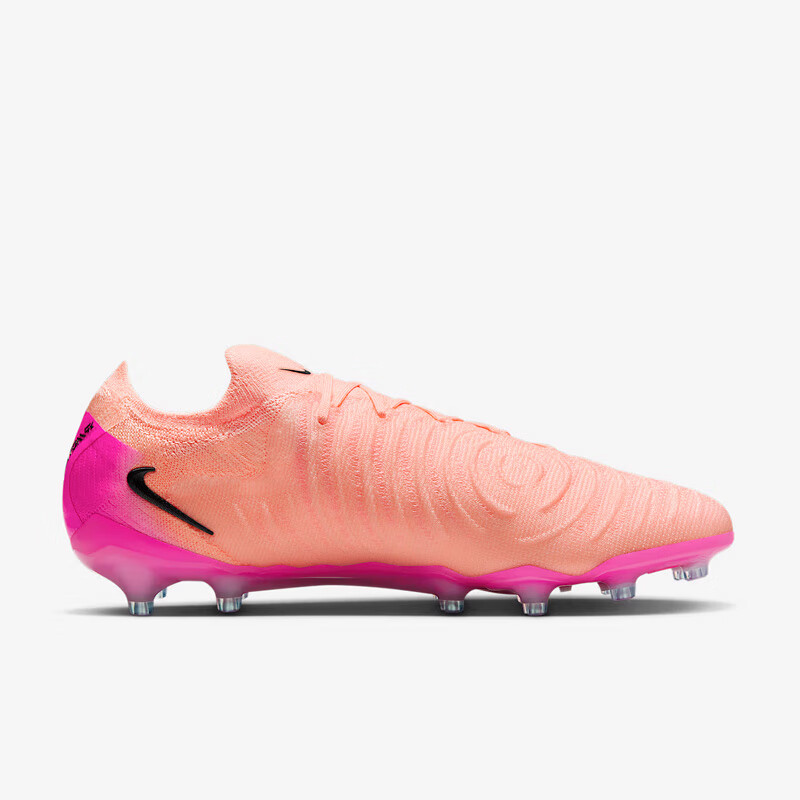 NIKE Men's Soccer Cleats, Dark Ghost GX 2 AG Short Studs Sports Shoes FJ2554-800 Black/explosion Pink 40
