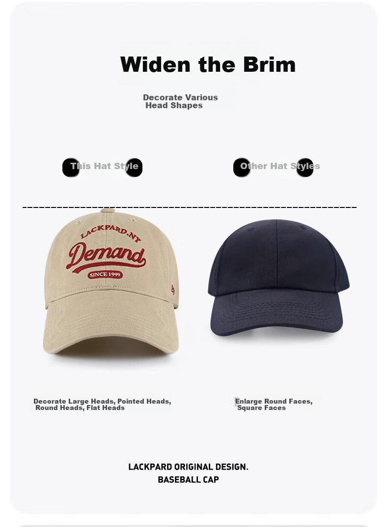 LACKPARD 2026 Spring Summer New Baseball Cap High-Weave Combed Cotton Soft Portable Foldable Versatile Pink 4