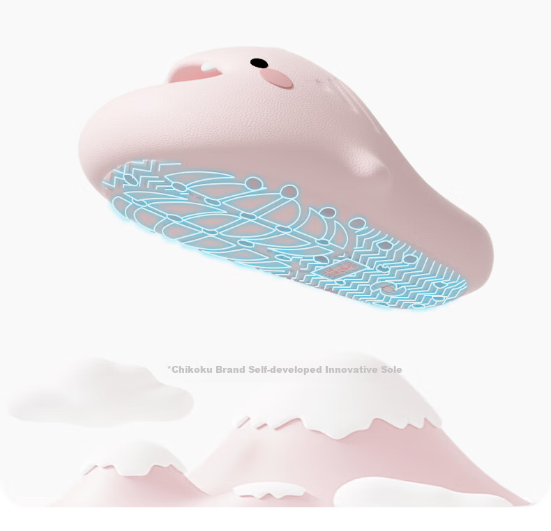 Chikoku New Cute Shark Slippers for Women, Summer Home Wear, Adorable Thick-Soled Non-Slip Couple's Shark Sandals for Men Summer 25