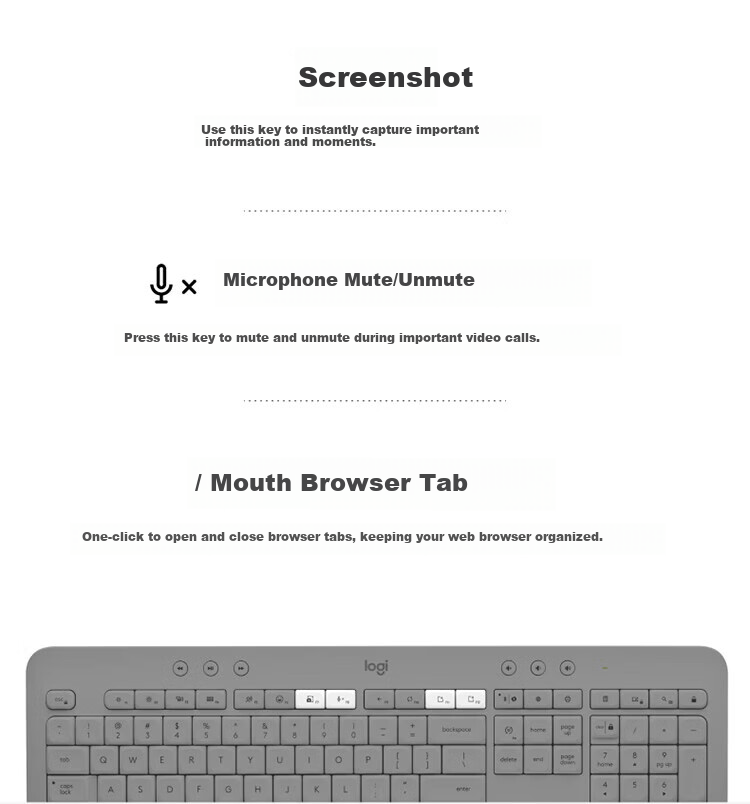 Logitech K650 Wireless Bluetooth Keyboard, Premium Series, Business Office Keyboard with Palm Rest, Dual-Mode Enterprise-Grade, with Logi Bolt Receiver, Commercial Version, Black, 113 Keys 4
