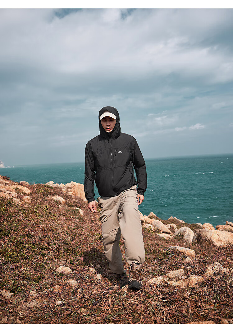 Pioneer Camp Turtle Sun Protection Jacket for Men, Summer Lightweight Sun-Protective Clothing, Outdoor Water-Repellent UV-Resistant Skin Coat, Loose-Fitting Outerwear 12