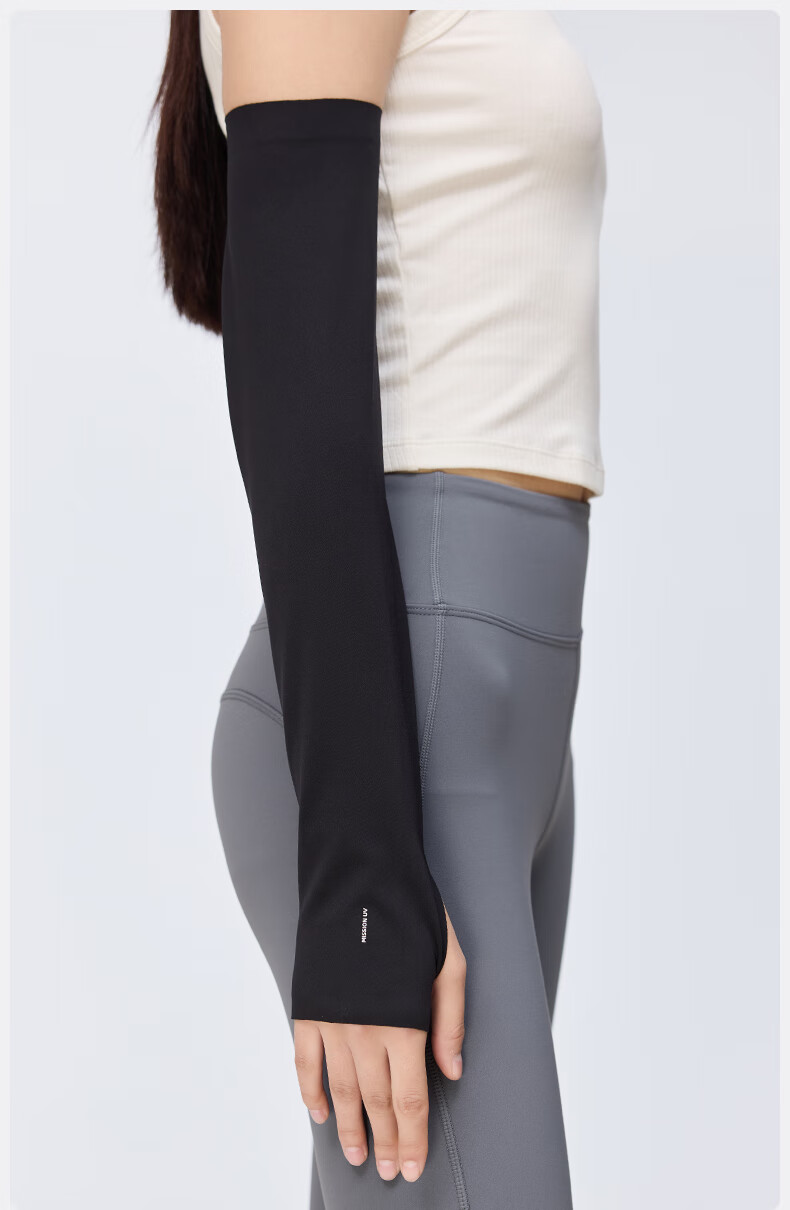 MISSION UV Ice Silk Sunscreen Arm Sleeves Women's Cooling UV Protection Loose Fit Sleeve Covers for Summer Driving and Cycling 11
