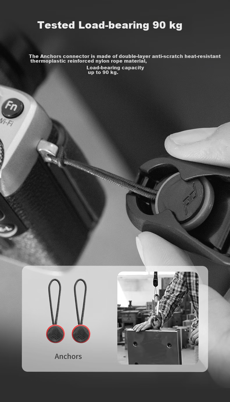 Dianfengsheji Peak Design Camera Wrist Strap, DSLR And Mirrorless Digital Camera PD Quick-Release Wristband, Quick-Connect Safety Lanyard Strap 9