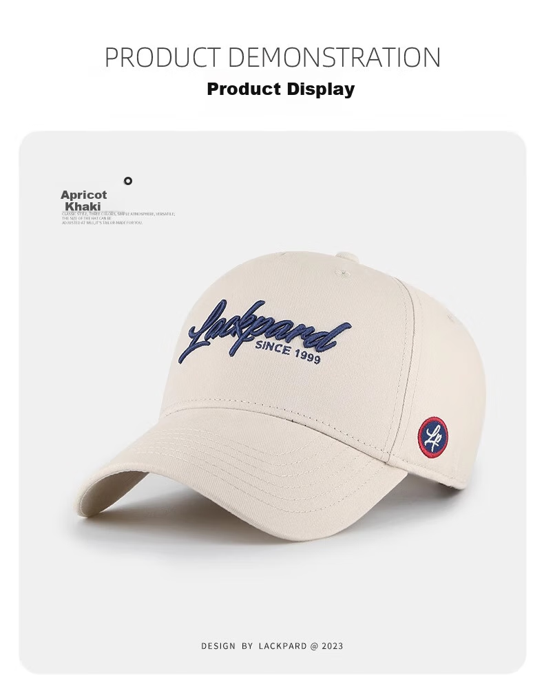 LACKPARD Outdoor Sports Baseball Cap for Men And Women, Versatile Casual Visor Sun Hat, Stone Color, One Size Fits All with Adjustable Fit 19
