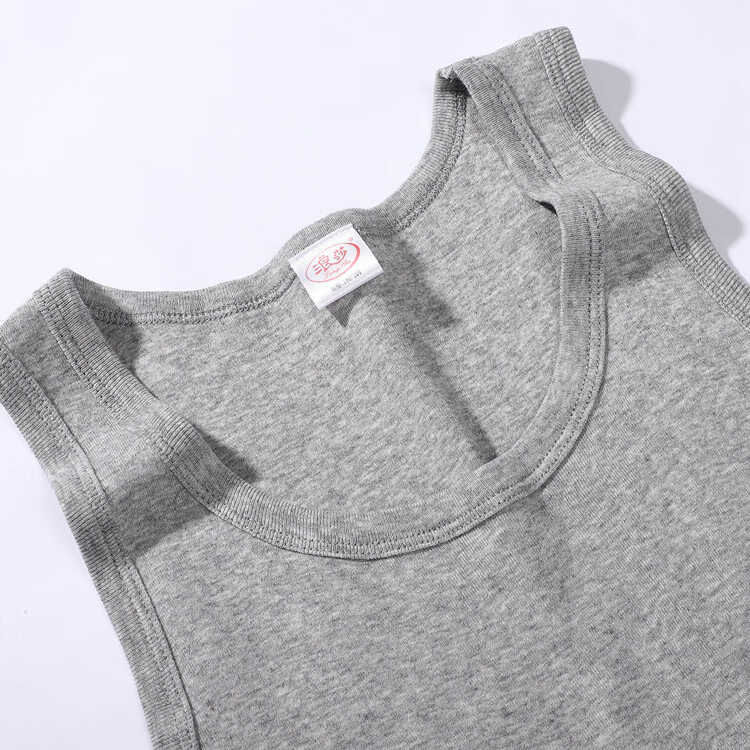 Langsha Men's 100% Cotton Vest Comfortable Soft Breathable Sports Fitness Ribbed Sleeveless Summer Top 16