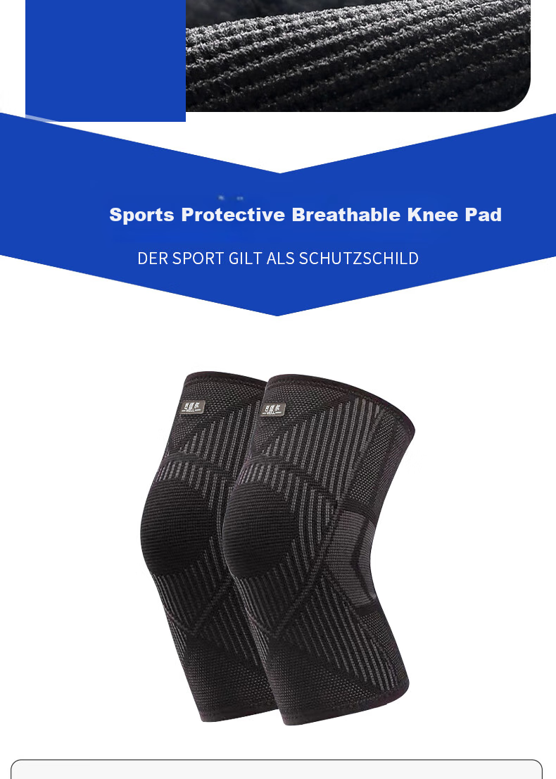 Bamaier Knee Brace for Sports, Running, Basketball, Badminton, Hiking, Anti-Slip Meniscus Injury Prevention Medical-Grade Knee Support for Men And Wome 14