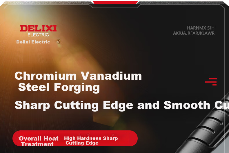DELIXI ELECTRIC Wire Stripping Pliers, Electrician's Cutter, Multifunctional Wire Cutter, Wire Crimping Pliers, Specialized Cable Cutters for Electricians, Wrench Wire Stripping Pliers 17