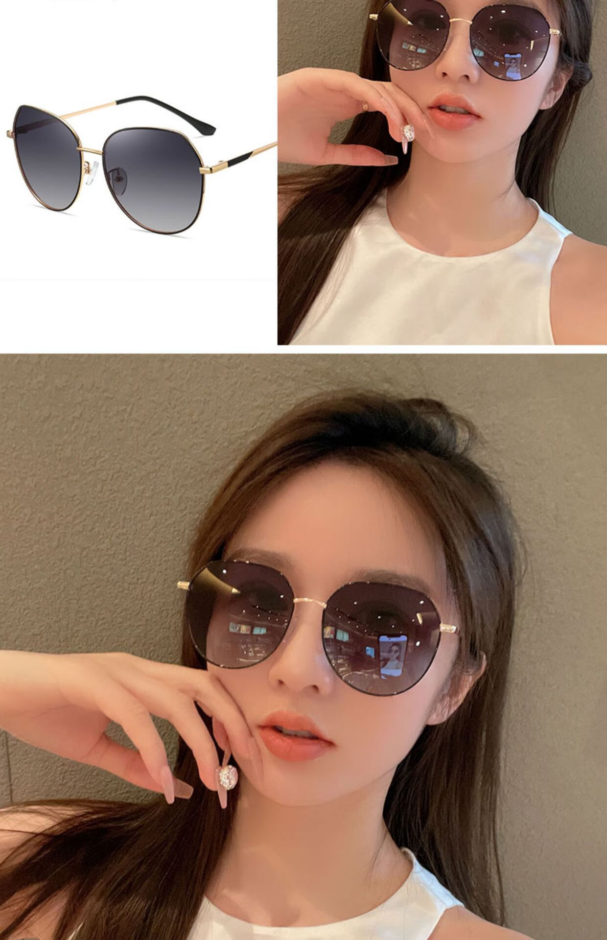 FESETE Women's Sunglasses, Polarized Sunglasses, UV Protection Women's Sunglasses, Back to School 5