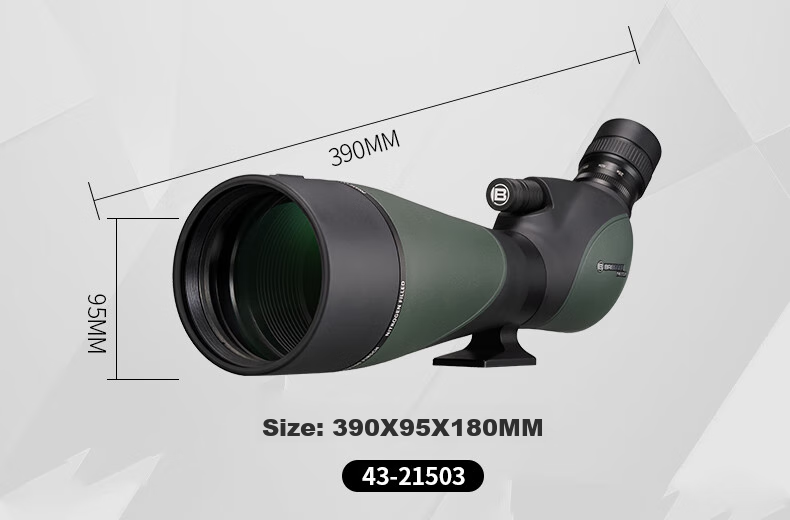 Bresser Zhengtu 9-27x Large Aperture Monocular High Magnification High Definition Low Light Night Vision Bird Watching Telescope, Professional Grade Waterproof Telescope 9