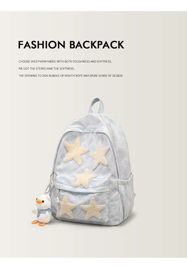Viney Backpack for Primary School, Middle School, High School And College Students, Women's Outdoor Travel Backpack, Lightweight Large Capacity Laptop Bag 1