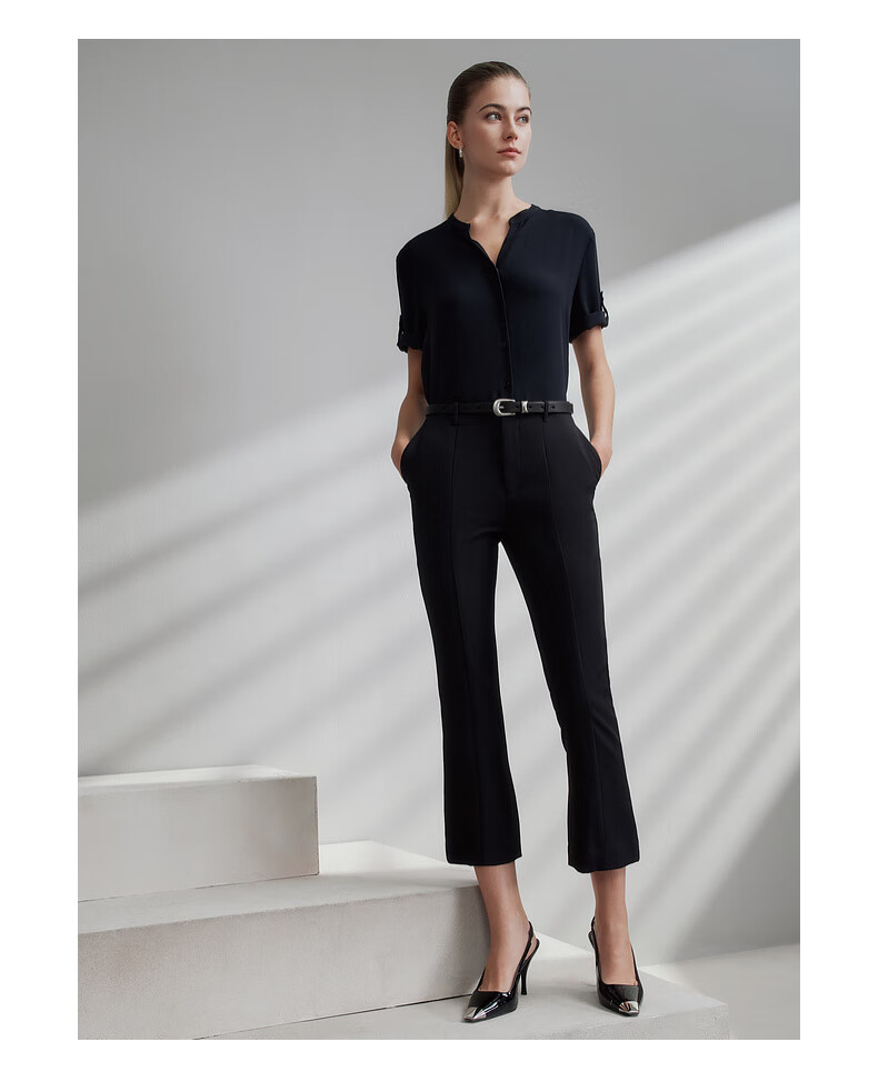 G2000 [Multi-Directional Stretch/trousers] Mall-Matching Spring And Summer Comfortable Versatile Casual Pants, Black, Size 40 10