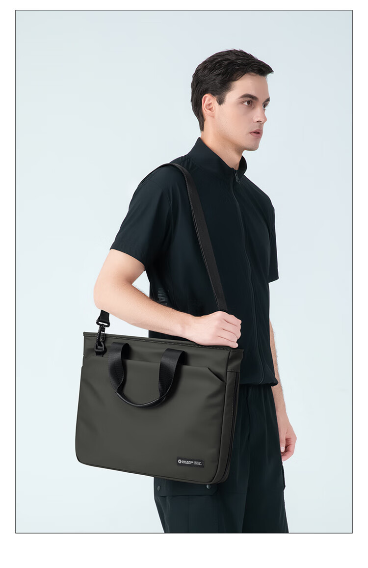 GOLF Business Briefcase Men's Expandable 14/16 Inch Laptop Bag Multi-Compartment Office Document Bag 5