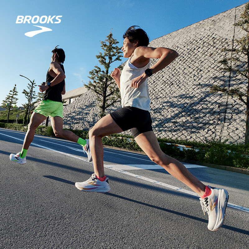 Кроссовки Brooks Women's Ghost 17 для бега, Mushroom Gray/Apricot Pink/Pink, размер 38.5