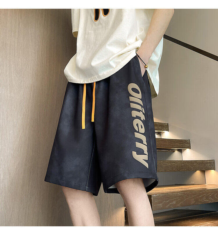 Zofeili Men's American Tie-Dye Shorts Summer 2025 Loose Casual Versatile Sports Pants Youth Trendy Five-Point Pants 6