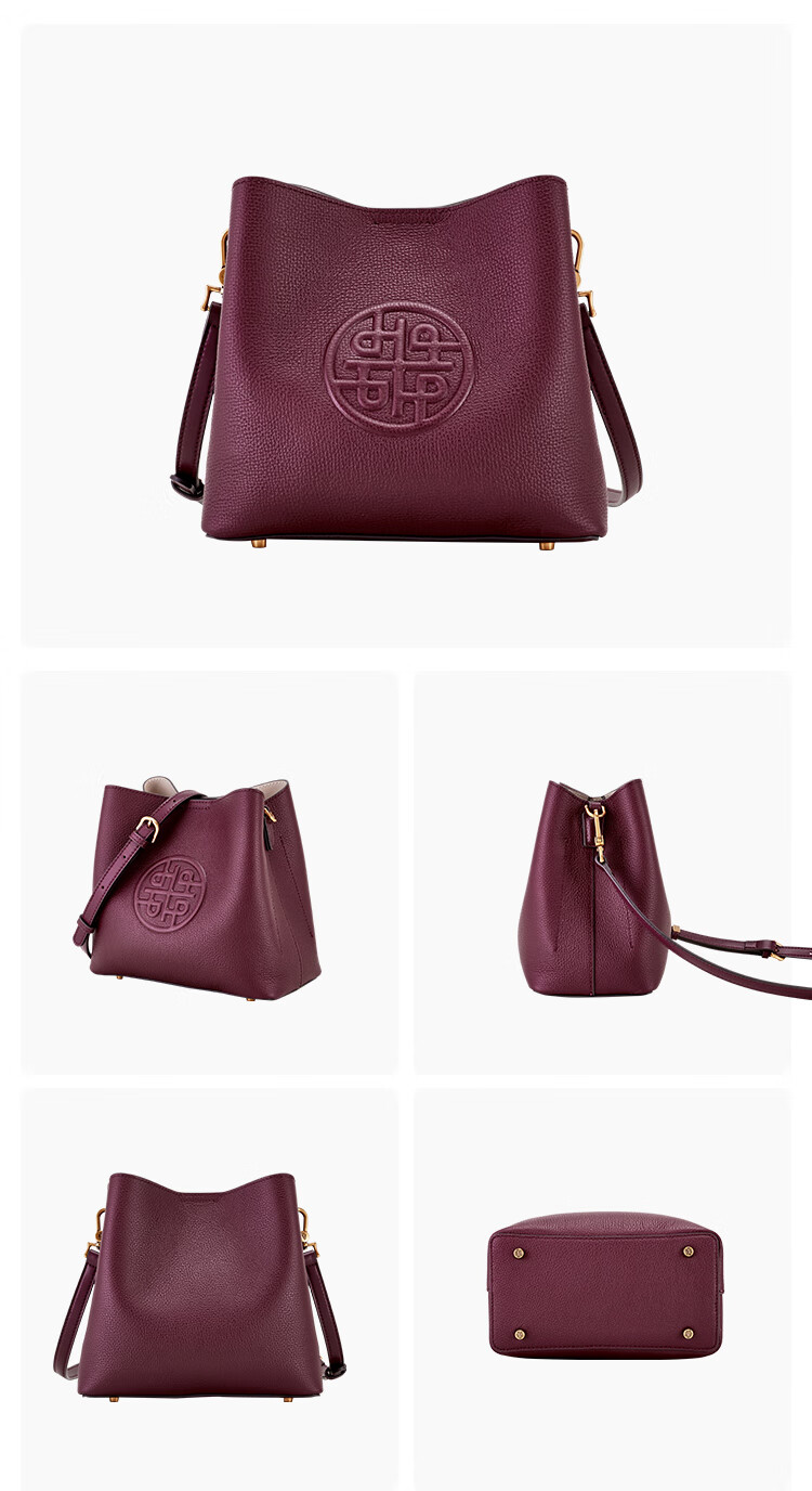 Hush Puppies Women's Trendy Bucket Bag Crossbody Shoulder Bag Large Capacity Birthday Gift for Girlfriend and Wife 11