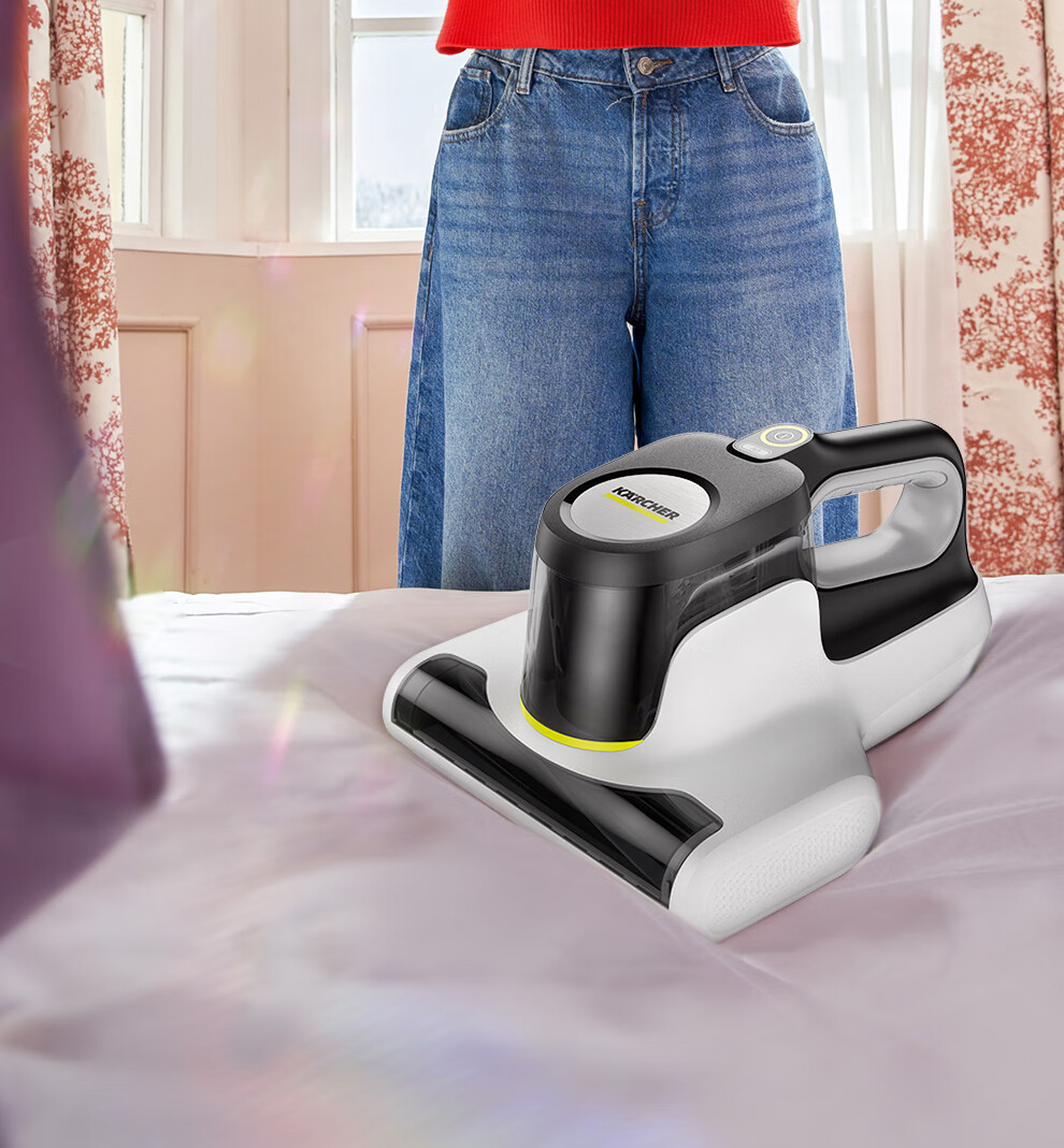 KARCHER Germany Kärcher Handheld Mite Removal Vacuum Cleaner Bed Vacuum Cleaner Mite Removal All-in-One High Suction UV Sterilization 65°C Hot Air Drying Bed Care MVH-M3 2